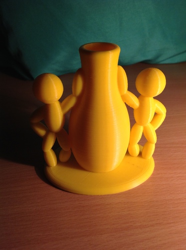 The Thingummies welcome your friends with flowers 3D Print 24981