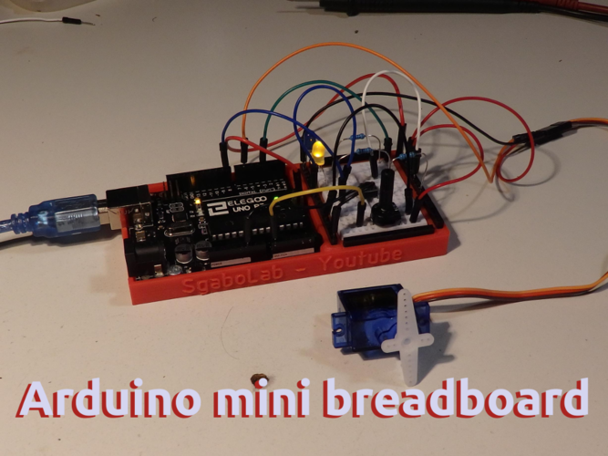 Arduino Uno tiny pratical breadboard 3D Print 249911