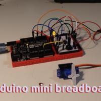 Small Arduino Uno tiny pratical breadboard 3D Printing 249911
