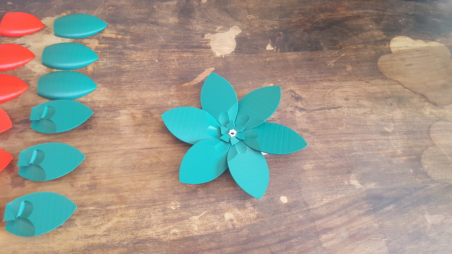 Lotus Puzzle 3D Print 249930