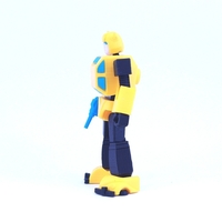 ARTICULATED G1 BUMBLEBEE - NO SUPPORT - Thumbnail 2