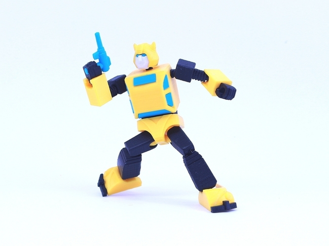 ARTICULATED G1 BUMBLEBEE - NO SUPPORT 3D Print 250031