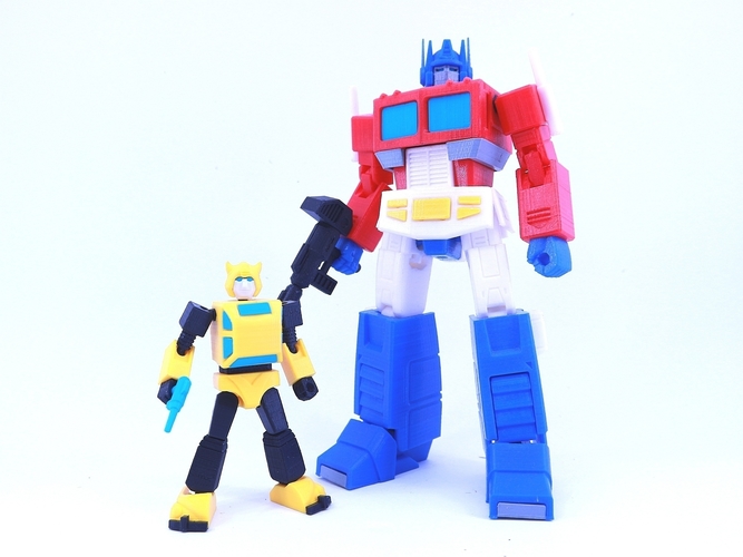 ARTICULATED G1 BUMBLEBEE - NO SUPPORT 3D Print 250034