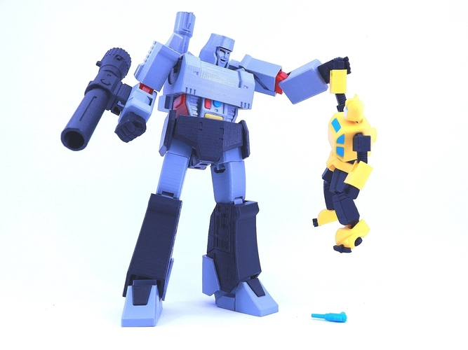 ARTICULATED G1 BUMBLEBEE - NO SUPPORT 3D Print 250035