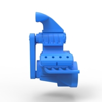 Engine V8 Scale 1 to 24 - Thumbnail 5