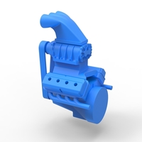 Engine V8 Scale 1 to 24 - Thumbnail 8