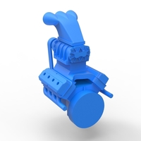 Engine V8 Scale 1 to 24 - Thumbnail 9