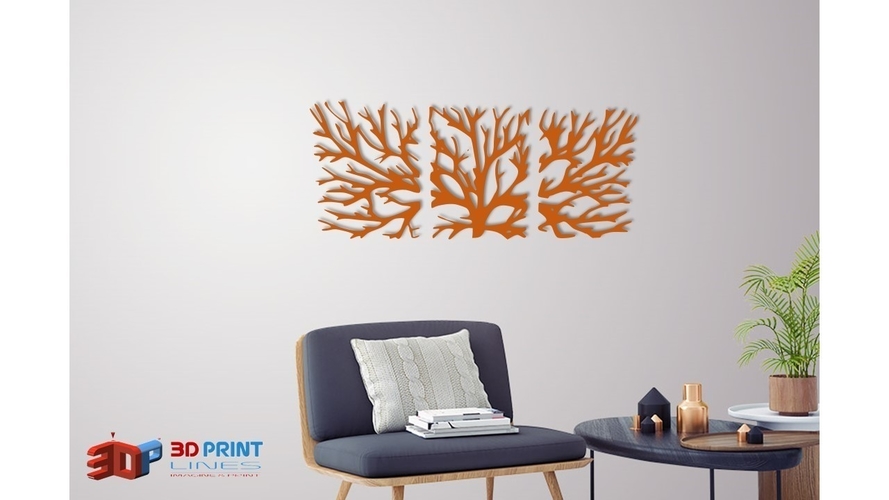 WALL TREE BRANCHES  3D Print 250190