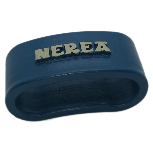 NEREA 3D Napkin Ring with lauburu 3D Print 250201