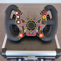 DimSim R1 Steering Wheel Enclosure and Paddle Shifters - Thumbnail 4