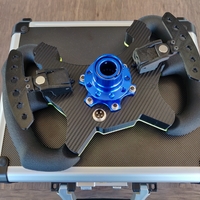 DimSim R1 Steering Wheel Enclosure and Paddle Shifters - Thumbnail 5