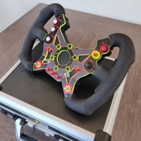DimSim R1 Steering Wheel Enclosure and Paddle Shifters - Thumbnail 9