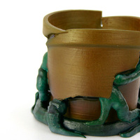 Cracked Flower Pot - Thumbnail 3