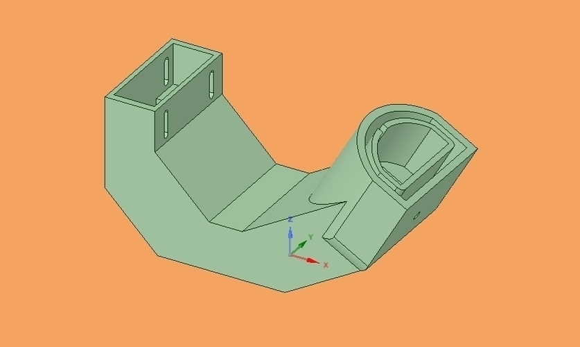  2.4Ghz.  Biquad for Dish & Direct T.V. 3D Print 250324