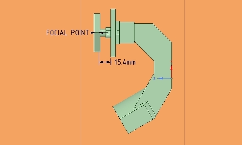  2.4Ghz.  Biquad for Dish & Direct T.V. 3D Print 250334