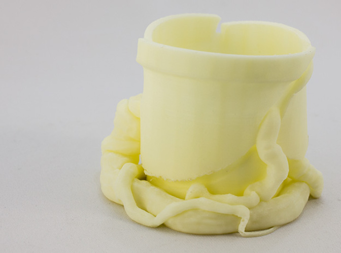 Cracked Flower Pot 3D Print 25040