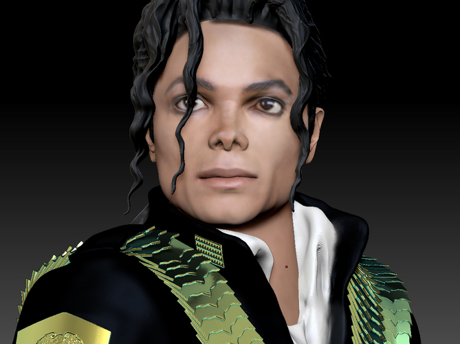 Michael Jackson History Figurine 3D Print 250454