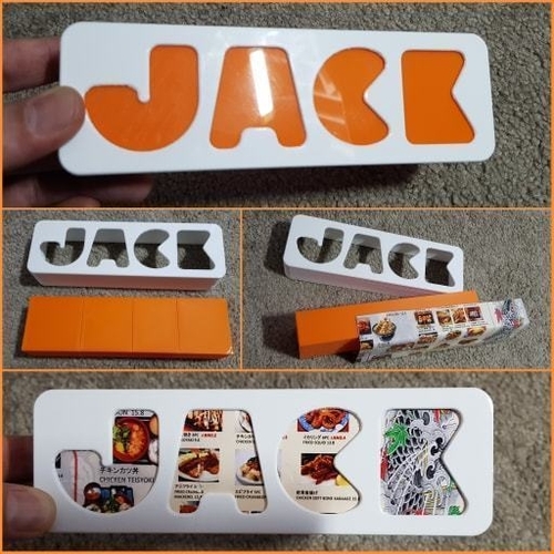 JACK - Photo Frame 3D Print 250501