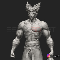 ​Garou - One punch Man - Fan Art - Realistic Version - Thumbnail 7