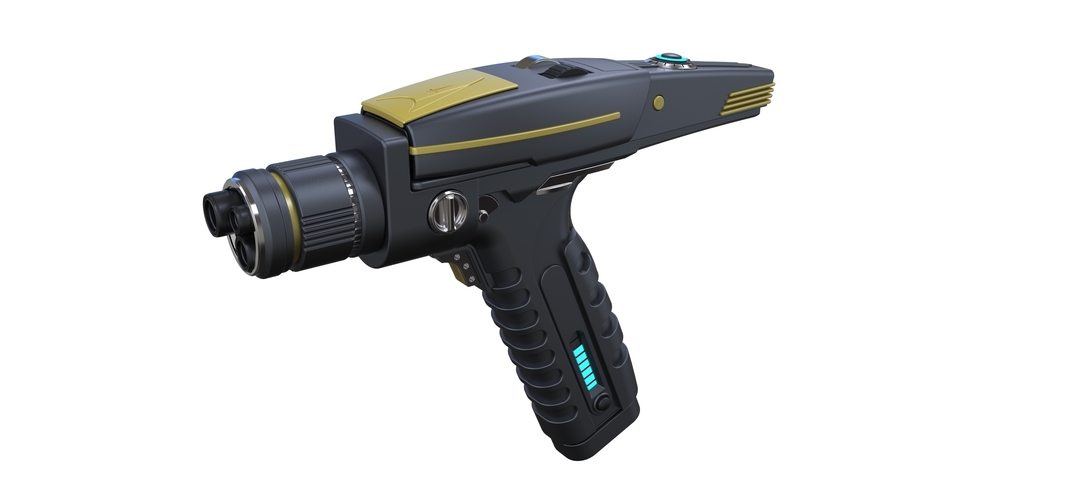 Accurate replica of Phaser pistol from Star Trek Discovery