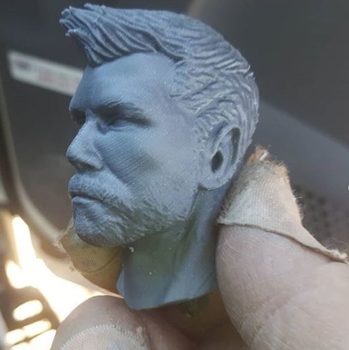 Thor Bust Avenger bust - 2 Heads - Infinity war - Endgame  3D Print 250600