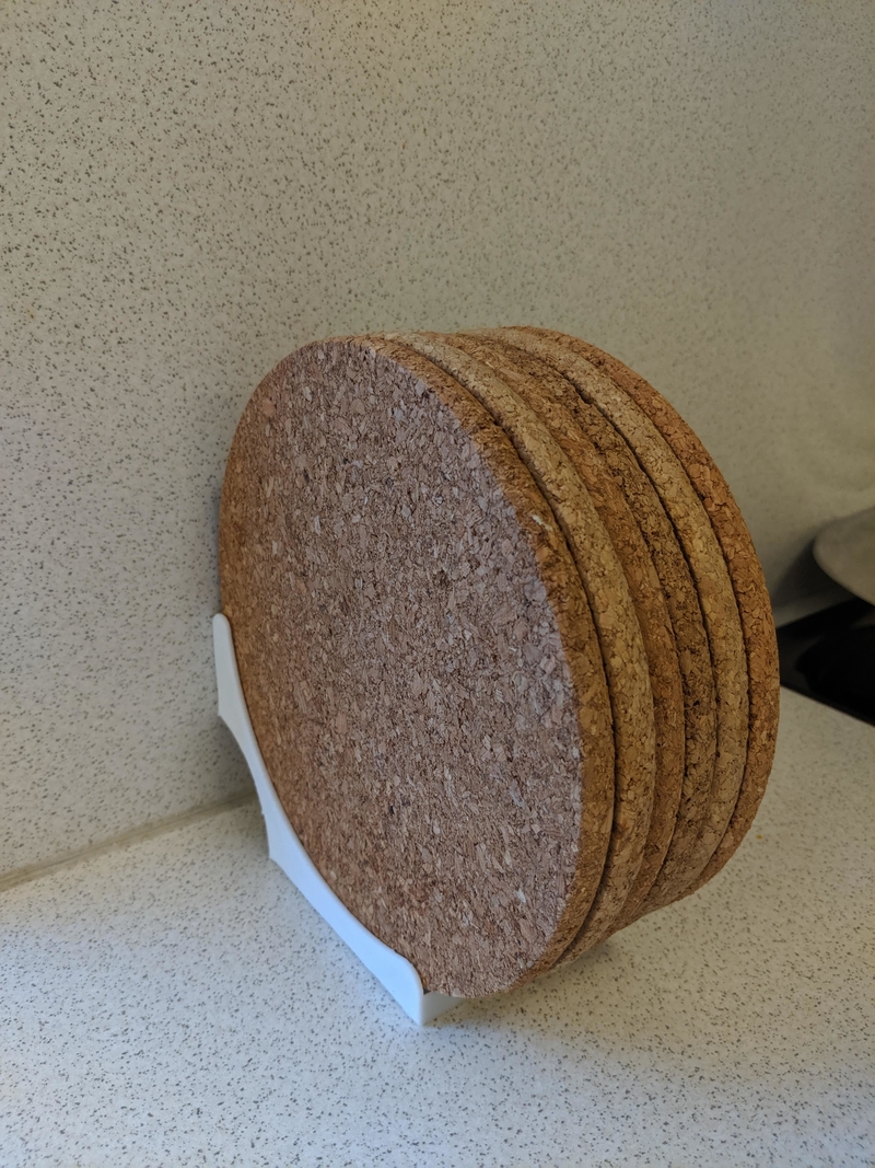 Soporte corchos circulares para la cocina de IKEA