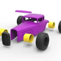 Shell and wheels for Hot rod Scale 1 to 24 - Thumbnail 14