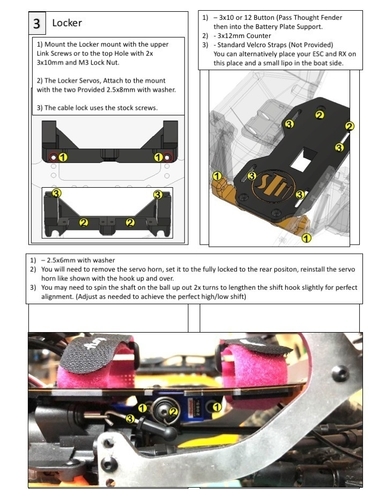 Brazin Scale ATL Chassis Parts (STH Style) for TRX4 3D Print 250830