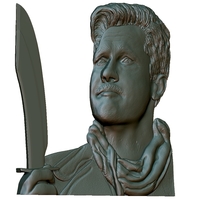 Portrait bas-relief - Thumbnail 4