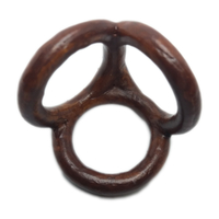 Scarf buckle triple ring with diameter 20mm  - Thumbnail 2