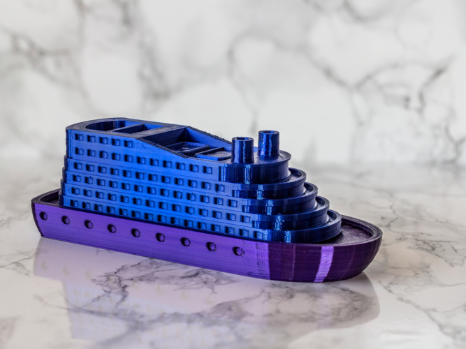 Cruise Ship 3D Print 250902