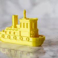Small Tug Boat 3D Printing 250908