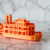 Small Paddle Boat 3D Printing 250909