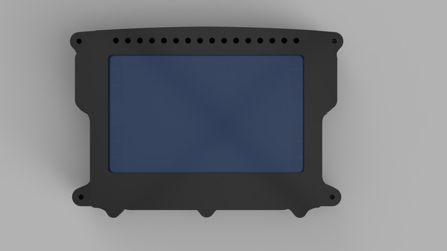 McLaren PCU-8D Replica enclosure for 5" HDMI LCD 3D Print 250916