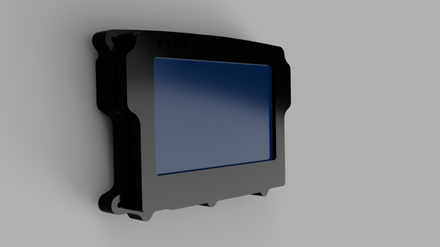 McLaren PCU-8D Replica enclosure for 5" HDMI LCD 3D Print 250917