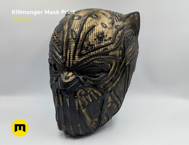 killmonger mask 3D Print 250928