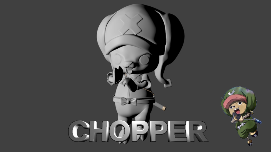 CHOPPER WANO COUNTRY ARC 3D Print 250969