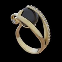 Ring With Pearl  - Thumbnail 2