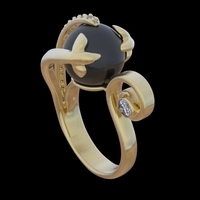 Ring With Pearl  - Thumbnail 3
