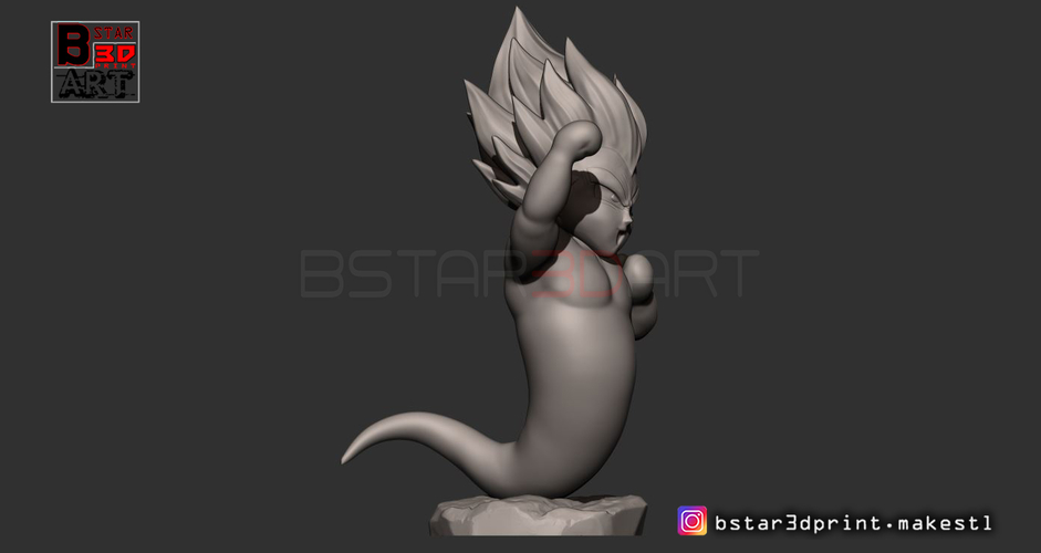 Goten KS Ghost version 02 from Dragon Ball Z 3D Print 251078