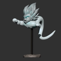 Small GotenKS Ghost version 01 from Dragon Ball Z 3D Printing 251120