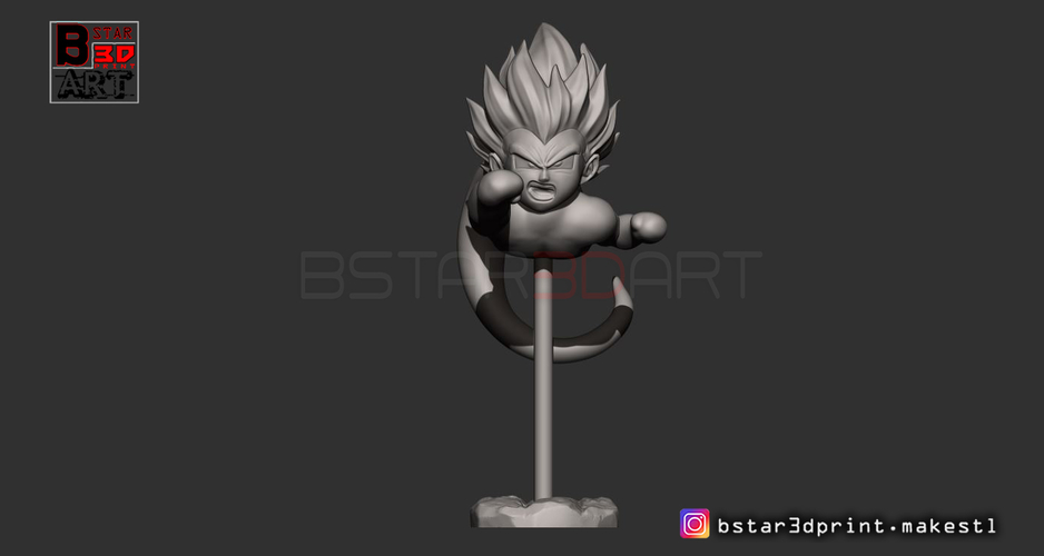 GotenKS Ghost version 01 from Dragon Ball Z 3D Print 251126