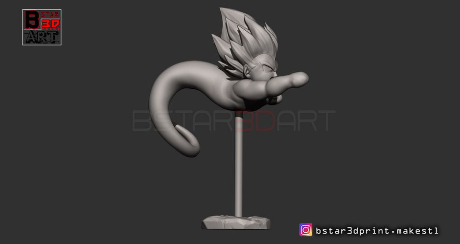 GotenKS Ghost version 01 from Dragon Ball Z 3D Print 251131