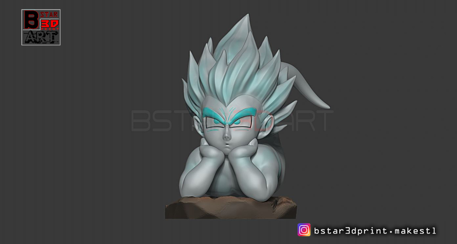 GotenKS Ghost version 03 from Dragon Ball Z 3D Print 251145