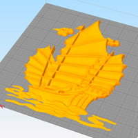 Old ship 3D wall decoration - Thumbnail 1