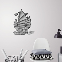 Old ship 3D wall decoration - Thumbnail 3