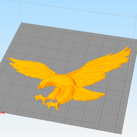 Eagle 3D wall decoration  - Thumbnail 1