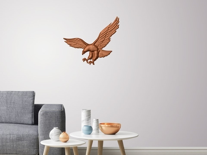 Eagle 3D wall decoration  3D Print 251163