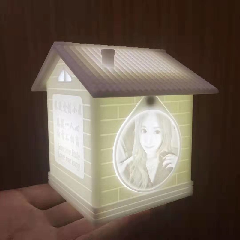 The photo cameo lamp of multicolor lighting