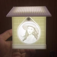 The photo cameo lamp of multicolor lighting - Thumbnail 2